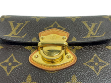 画像をギャラリービューアに読み込む, LOUIS VUITTON ルイヴィトン 三つ折り財布 ルトフォイユ ジョイ M60211 ブラウン ゴールド金具 美品 中古 66197