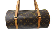 Load image into Gallery viewer, LOUIS VUITTON ルイヴィトン ハンドバック パピヨン30 GM 筒型 モノグラム M51385 ゴールド金具 ブラウン 美品 中古 66201