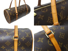 Load image into Gallery viewer, LOUIS VUITTON ルイヴィトン ハンドバック パピヨン30 GM 筒型 モノグラム M51385 ゴールド金具 ブラウン 美品 中古 66201