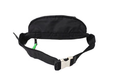 Load image into Gallery viewer, PRADA プラダ ウエストバッグ ボディバッグ 2VL004 ナイロン レザー ブラック グリーン シルバー金具 美品 中古 66207