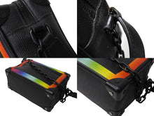 Load image into Gallery viewer, LOUISVUITTON ルイヴィトン タイガ ミニソフトトランク ショルダーバッグ タイガレザー M30351 ブラック マルチカラー 美品 中古 66209