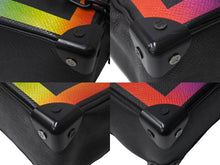 Load image into Gallery viewer, LOUISVUITTON ルイヴィトン タイガ ミニソフトトランク ショルダーバッグ タイガレザー M30351 ブラック マルチカラー 美品 中古 66209