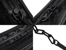 画像をギャラリービューアに読み込む, 極美品 LOUIS VUITTON ルイヴィトン ショルダーバッグ ソフトトランク M53964 メッシュ レザー ブラック 中古 66211