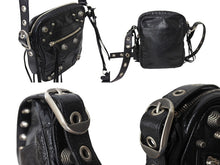 Load image into Gallery viewer, BALENCIAGA バレンシアガ ル カゴール ショルダーバッグ ブラック 7190652 シルバー金具 現行 美品 中古 66214