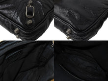 Load image into Gallery viewer, BALENCIAGA バレンシアガ ル カゴール ショルダーバッグ ブラック 7190652 シルバー金具 現行 美品 中古 66214