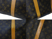 Load image into Gallery viewer, LOUIS VUITTON ルイヴィトン キーポル50 ボストンバッグ M41426 モノグラム キャンバス ゴールド金具 ブラウン 美品 中古 66245