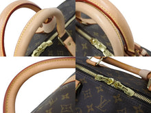 Load image into Gallery viewer, 極美品 LOUIS VUITTON ルイヴィトン キーポル バンドリエール 60 ボストンバッグ モノグラム ブラウン M41412 ゴールド金具 中古 66246