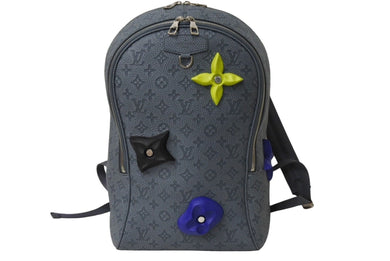 新品未使用 LOUIS VUITTON ルイヴィトン エリプス バックパック リュック M20877 トリヨン クライミング レザー シルバー金具 中古 66249