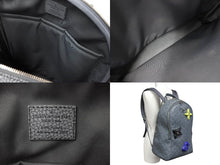 画像をギャラリービューアに読み込む, 新品未使用 LOUIS VUITTON ルイヴィトン エリプス バックパック リュック M20877 トリヨン クライミング レザー シルバー金具 中古 66249