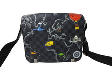 画像をギャラリービューアに読み込む, LOUIS VUITTON ルイヴィトン ディストリクトPM NM ショルダーバッグ N40238 ダミエ グラフィット シルバー金具 美品 中古 66254