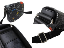 画像をギャラリービューアに読み込む, LOUIS VUITTON ルイヴィトン ディストリクトPM NM ショルダーバッグ N40238 ダミエ グラフィット シルバー金具 美品 中古 66254