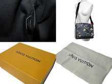 画像をギャラリービューアに読み込む, LOUIS VUITTON ルイヴィトン ディストリクトPM NM ショルダーバッグ N40238 ダミエ グラフィット シルバー金具 美品 中古 66254