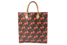 画像をギャラリービューアに読み込む, LOUIS VUITTON ルイヴィトン モノグラム チェリー サックプラ トートバッグ ブラウン M95010 村上隆 2005年春夏 美品 中古 66255