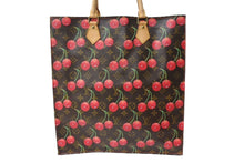 画像をギャラリービューアに読み込む, LOUIS VUITTON ルイヴィトン モノグラム チェリー サックプラ トートバッグ ブラウン M95010 村上隆 2005年春夏 美品 中古 66255