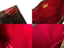 画像をギャラリービューアに読み込む, LOUIS VUITTON ルイヴィトン モノグラム チェリー サックプラ トートバッグ ブラウン M95010 村上隆 2005年春夏 美品 中古 66255