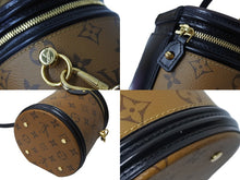 Load image into Gallery viewer, 新品同様 LOUIS VUITTON ルイヴィトン カンヌ ショルダーバッグ M43986 モノグラムリバース ブラウン ブラック 中古 66256