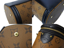 Load image into Gallery viewer, 新品同様 LOUIS VUITTON ルイヴィトン カンヌ ショルダーバッグ M43986 モノグラムリバース ブラウン ブラック 中古 66256
