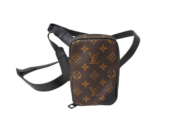 極美品 LOUIS VUITTON ルイヴィトン ユーティリティ ハーネスバッグ M44470 モノグラム ソーラーレイ ヴァージル アブロー 中古 66259