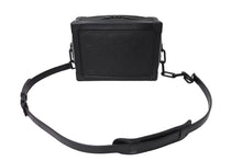 画像をギャラリービューアに読み込む, 極美品 LOUIS VUITTON ルイヴィトン ショルダーバッグ ソフトトランク M55700 モノグラム トリヨンレザー ブラック 中古 66282