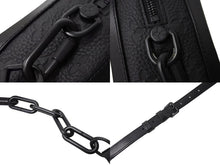 画像をギャラリービューアに読み込む, 極美品 LOUIS VUITTON ルイヴィトン ショルダーバッグ ソフトトランク M55700 モノグラム トリヨンレザー ブラック 中古 66282
