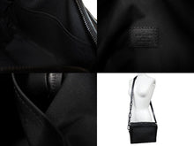 画像をギャラリービューアに読み込む, 極美品 LOUIS VUITTON ルイヴィトン ショルダーバッグ ソフトトランク M55700 モノグラム トリヨンレザー ブラック 中古 66282