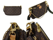 Load image into Gallery viewer, 極美品 LOUIS VUITTON ルイヴィトン ミュルティポシェット・アクセソワール カーキ ショルダーバッグ モノグラム M44813 中古 66285