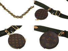 Load image into Gallery viewer, 極美品 LOUIS VUITTON ルイヴィトン ミュルティポシェット・アクセソワール カーキ ショルダーバッグ モノグラム M44813 中古 66285