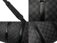 Load image into Gallery viewer, LOUIS VUITTON ルイヴィトン キーポル バンドリエール45 ボストンバッグ ダミエグラフィット N41418 美品 中古 66286