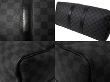 Load image into Gallery viewer, LOUIS VUITTON ルイヴィトン キーポル バンドリエール45 ボストンバッグ ダミエグラフィット N41418 美品 中古 66286