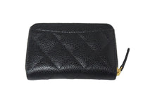 Load image into Gallery viewer, 極美品 CHANEL シャネル マトラッセ コインケース AP0216 キャビアスキン ブラック ゴールド金具 中古 66291