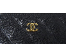 Load image into Gallery viewer, 極美品 CHANEL シャネル マトラッセ コインケース AP0216 キャビアスキン ブラック ゴールド金具 中古 66291