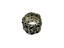 Load image into Gallery viewer, CHROME HEARTS クロムハーツ セメタリ―クロス リング シルバー サイズ17.5号 23g 美品 中古 66306