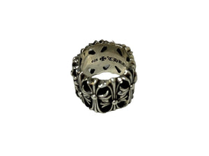 CHROME HEARTS クロムハーツ セメタリ―クロス リング シルバー サイズ17.5号 23g 美品 中古 66306