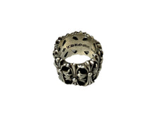 Load image into Gallery viewer, CHROME HEARTS クロムハーツ セメタリ―クロス リング シルバー サイズ17.5号 23g 美品 中古 66306