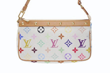 Load image into Gallery viewer, 極美品 LOUIS VUITTON ルイヴィトン ポシェット アクセソワール アクセサリーポーチ M92649 モノグラム マルチカラー 村上隆 中古 4b006631