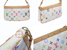 Load image into Gallery viewer, 極美品 LOUIS VUITTON ルイヴィトン ポシェット アクセソワール アクセサリーポーチ M92649 モノグラム マルチカラー 村上隆 中古 4b006631