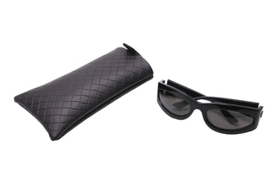 BOTTEGAVENETA ボッテガヴェネタ サングラス オーバル型 ブラック BV1089S 001 62□20 115 美品 中古 66310