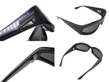 Load image into Gallery viewer, BOTTEGAVENETA ボッテガヴェネタ サングラス オーバル型 ブラック BV1089S 001 62□20 115 美品 中古 66310