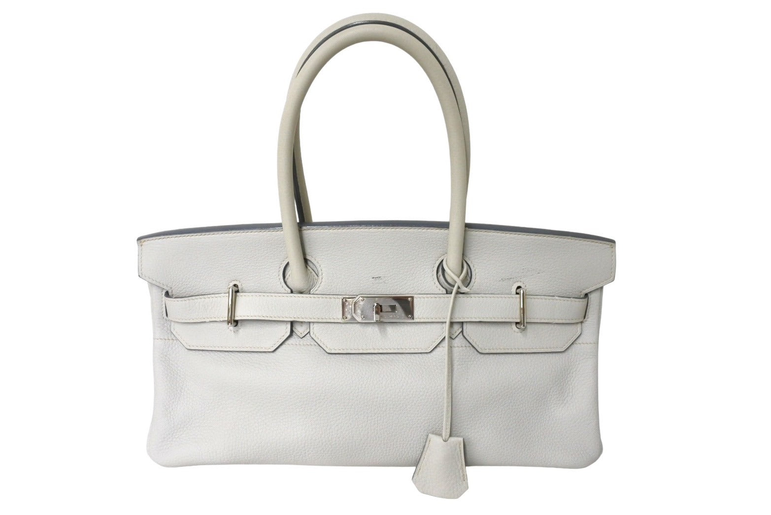 ゴルチェ期 HERMES エルメス ショルダーバーキン グレー