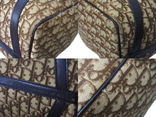Load image into Gallery viewer, Christian Dior クリスチャンディオール ボストンバッグ 40cm トロッター柄 ブラウン ベージュ キャンバス レザー 良品 中古 66319