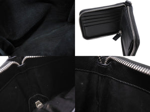 PRADA プラダ 二つ折り財布 フランケンシュタイン スタッズ 2mo004sasf-ment-zz ブラック グリーン 良品 中古 66329 