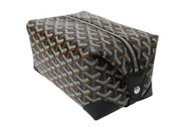 画像をギャラリービューアに読み込む, 新品同様 GOYARD ゴヤール BOEING25 ボーイング25 ポーチ クラッチバッグ セカンドバッグ PVC ブラック 中古 66337