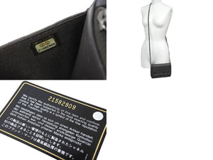 CHANEL シャネル ボーイシャネル チェーンウォレット ショルダーバッグ ラムスキン 21番台 シルバー金具 財布 ココマーク 美品 中古 66338