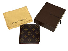 画像をギャラリービューアに読み込む, 極美品 LOUIS VUITTON ルイヴィトン モノグラム ポルトフォイユ マルコ 二つ折り財布 M61675 ウォレット 小物 ブラウン PVC 中古 66347
