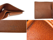 画像をギャラリービューアに読み込む, 極美品 LOUIS VUITTON ルイヴィトン モノグラム ポルトフォイユ マルコ 二つ折り財布 M61675 ウォレット 小物 ブラウン PVC 中古 66347