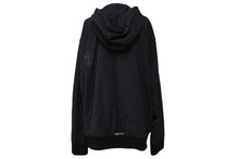 Load image into Gallery viewer, CHROME HEARTS クロムハーツ ライトダウンジャケット サイズXL ブラック ナイロン クロスパッチ9枚 シルバー925 美品 中古 66351