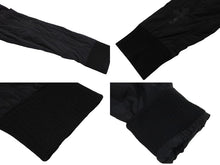 Load image into Gallery viewer, CHROME HEARTS クロムハーツ ライトダウンジャケット サイズXL ブラック ナイロン クロスパッチ9枚 シルバー925 美品 中古 66351