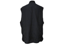 Load image into Gallery viewer, CHROME HEARTS クロムハーツ PAPA V2 ベスト サイズL ダガージップ スクロールタグ シルク コットン シルバー925 美品 中古 66353