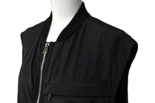 Load image into Gallery viewer, CHROME HEARTS クロムハーツ PAPA V2 ベスト サイズL ダガージップ スクロールタグ シルク コットン シルバー925 美品 中古 66353