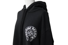 Load image into Gallery viewer, CHROME HEARTS クロムハーツ パーカー プルオーバー ホースシュープリント ホワイト ブラック サイズXS 美品 中古 66357